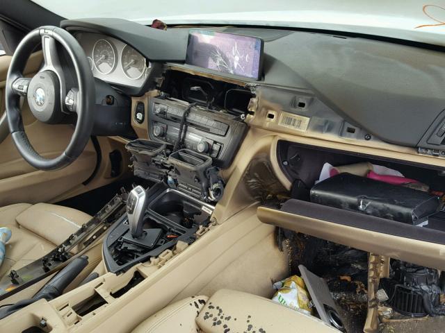 WBA3B1C51EK132438 - 2014 BMW 320 I WHITE photo 9