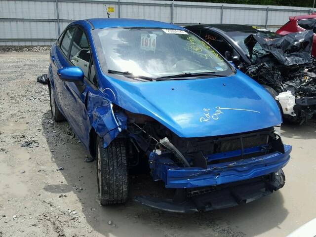 3FADP4BJ8BM156142 - 2011 FORD FIESTA SE BLUE photo 1