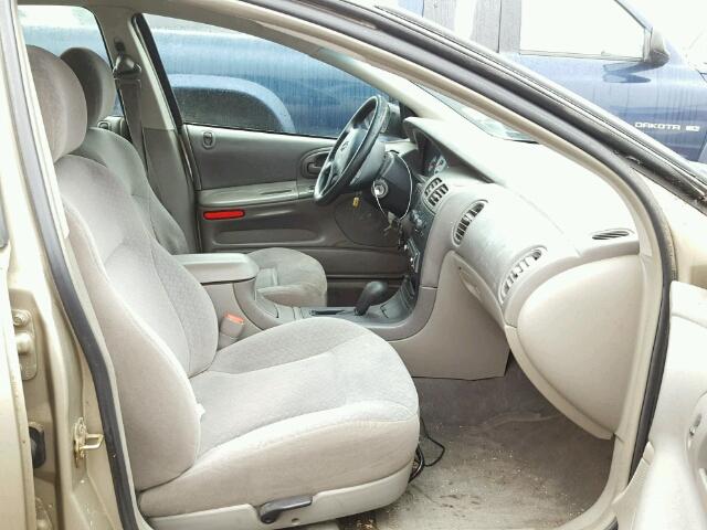 2B3HD46R02H120238 - 2002 DODGE INTREPID S ოქროსფერი ფოტო 5