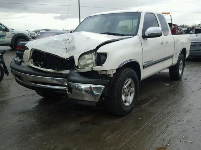 5TBRT34193S344486 - 2003 TOYOTA TUNDRA ACC WHITE photo 2