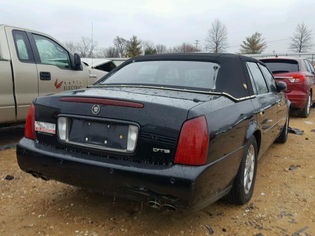 1G6KF57991U192802 - 2001 CADILLAC DEVILLE DT BLACK photo 4