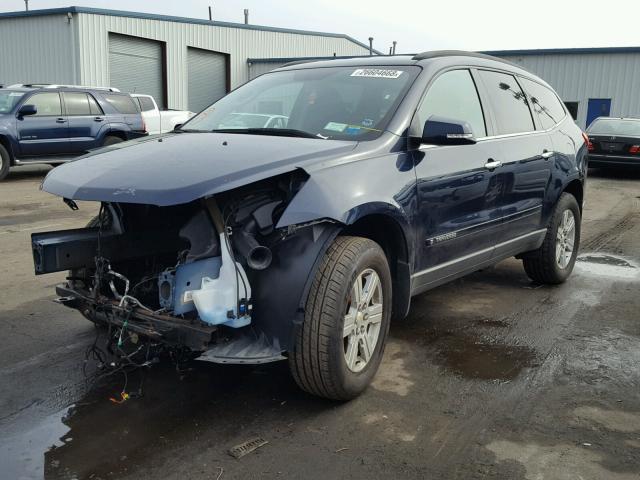 1GNEV23D79S154070 - 2009 CHEVROLET TRAVERSE L BLUE photo 2