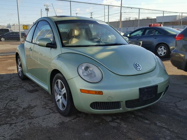 3VWRW31C56M411302 - 2006 VOLKSWAGEN NEW BEETLE GREEN photo 1