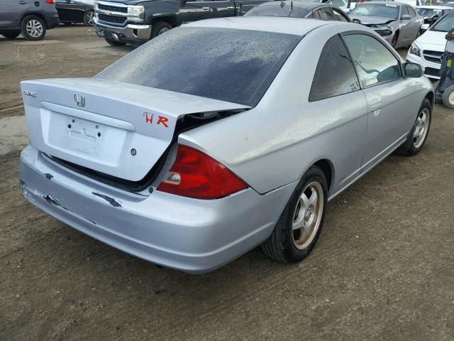 1HGEM22922L024532 - 2002 HONDA CIVIC EX SILVER photo 4