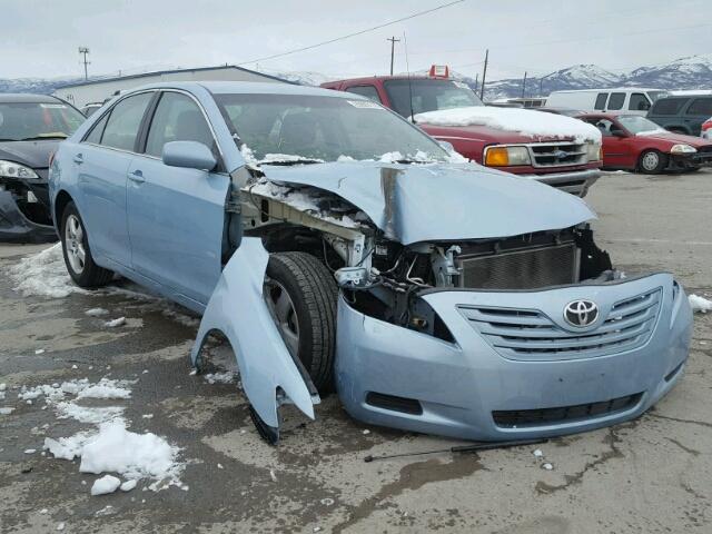 4T4BE46K29R132601 - 2009 TOYOTA CAMRY BASE BLUE photo 1