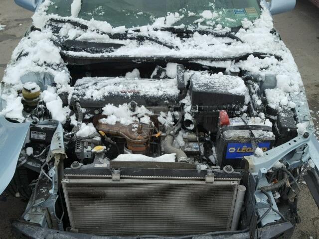 4T4BE46K29R132601 - 2009 TOYOTA CAMRY BASE BLUE photo 7