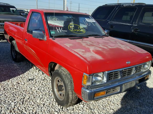 1N6SD11S4SC441079 - 1995 NISSAN TRUCK E/XE RED photo 1