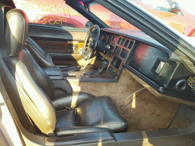 1G1AY0788E5122956 - 1984 CHEVROLET CORVETTE BROWN photo 5