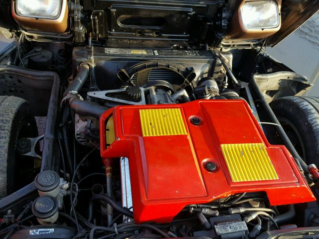 1G1AY0788E5122956 - 1984 CHEVROLET CORVETTE BROWN photo 7