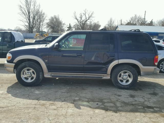 1FMZU35P7XZB83532 - 1999 FORD EXPLORER BLUE photo 9