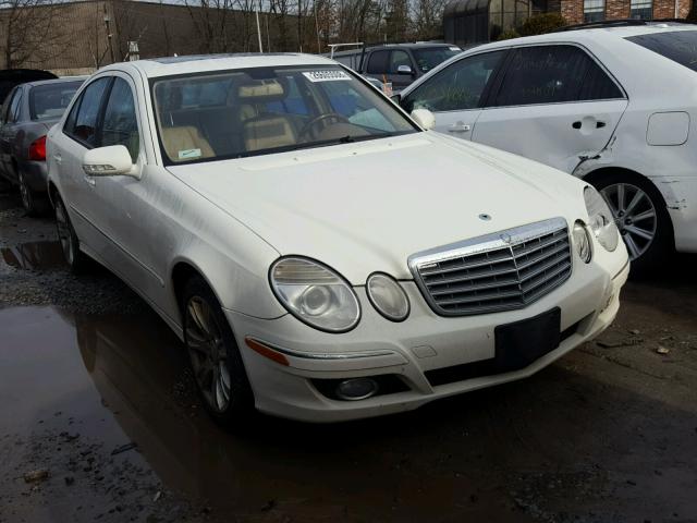 WDBUF87X29B362350 - 2009 MERCEDES-BENZ E 350 4MAT WHITE photo 1