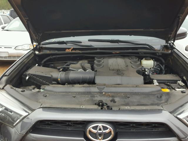 JTEBU5JR2F5247972 - 2015 TOYOTA 4RUNNER SR GRAY photo 7