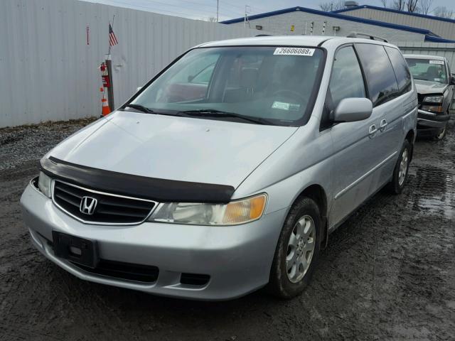 5FNRL18654B138959 - 2004 HONDA ODYSSEY EX SILVER photo 2