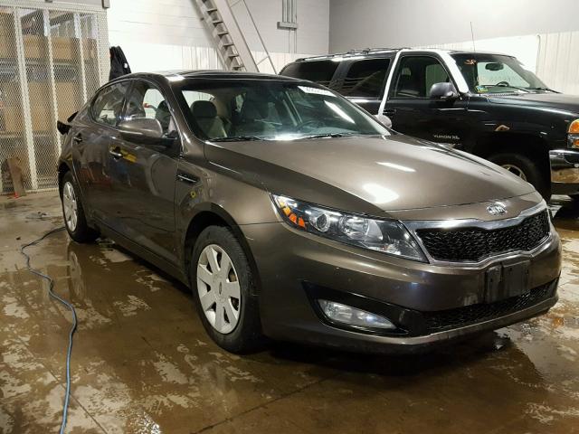 5XXGN4A75DG216630 - 2013 KIA OPTIMA EX BROWN photo 1