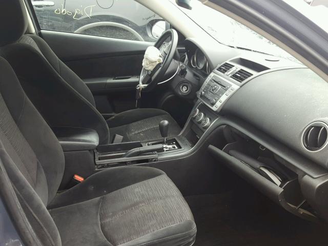 1YVHZ8BH6A5M43682 - 2010 MAZDA 6 I SILVER photo 5