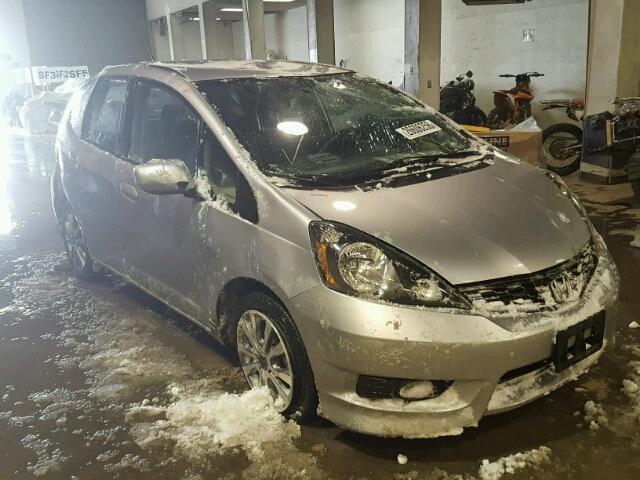 JHMGE8G59DC056957 - 2013 HONDA FIT SPORT SILVER photo 1