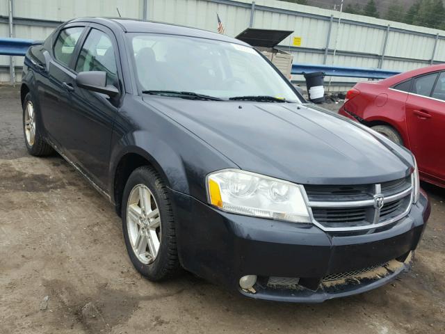 1B3LC56K58N653711 - 2008 DODGE AVENGER SX BLACK photo 1