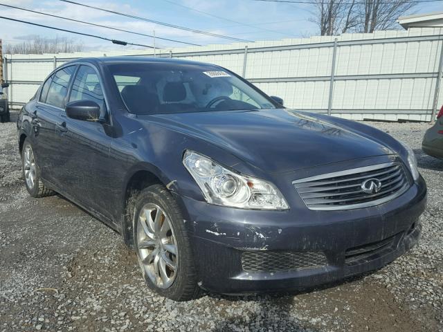 JNKCV61F49M350191 - 2009 INFINITI G37 BLUE photo 1