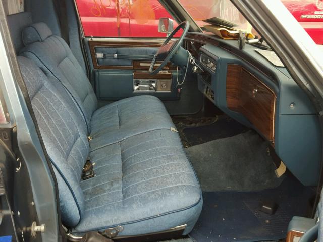 6Z90S70222115 - 1977 CADILLAC HEARSE BLUE photo 5