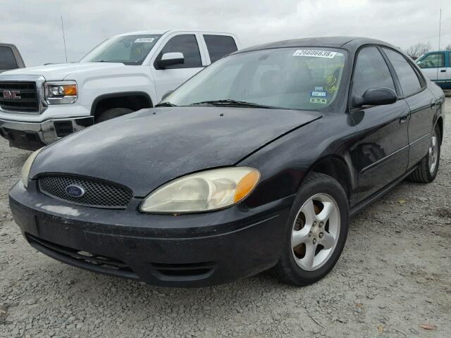 1FAHP53U46A138594 - 2006 FORD TAURUS SE BLACK photo 2