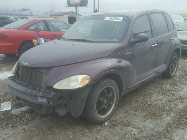 3C4FY48B94T231441 - 2004 CHRYSLER PT CRUISER PURPLE photo 2