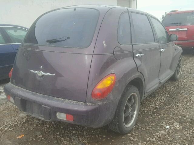 3C4FY48B94T231441 - 2004 CHRYSLER PT CRUISER PURPLE photo 4