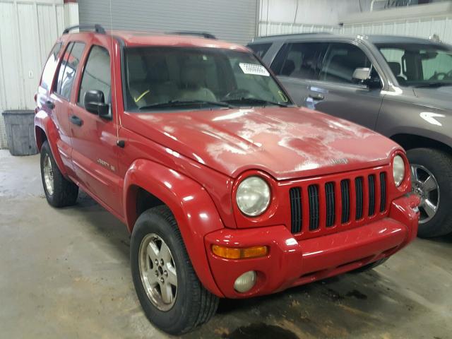 1J8GL58K22W242368 - 2002 JEEP LIBERTY LI RED photo 1