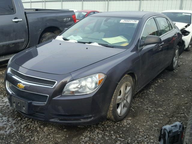 1G1ZB5E15BF283570 - 2011 CHEVROLET MALIBU LS CHARCOAL photo 2