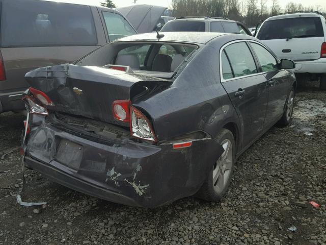 1G1ZB5E15BF283570 - 2011 CHEVROLET MALIBU LS CHARCOAL photo 4