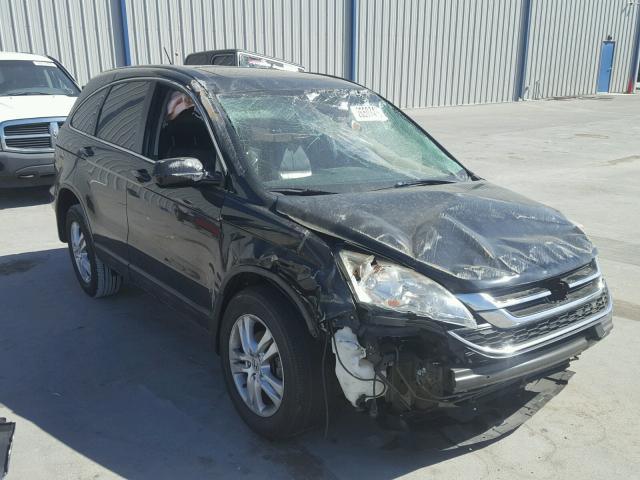 5J6RE3H78BL059983 - 2011 HONDA CR-V EXL BLACK photo 1