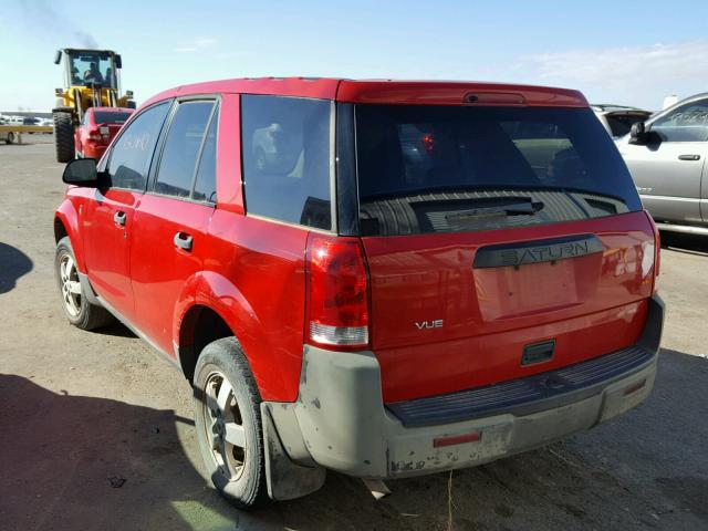 5GZCZ23DX5S803695 - 2005 SATURN VUE RED photo 3