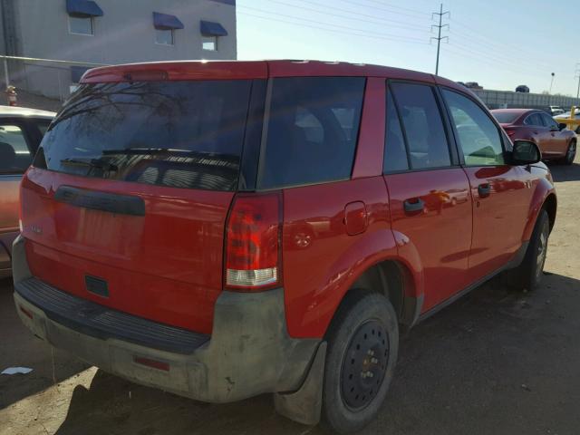 5GZCZ23DX5S803695 - 2005 SATURN VUE RED photo 4