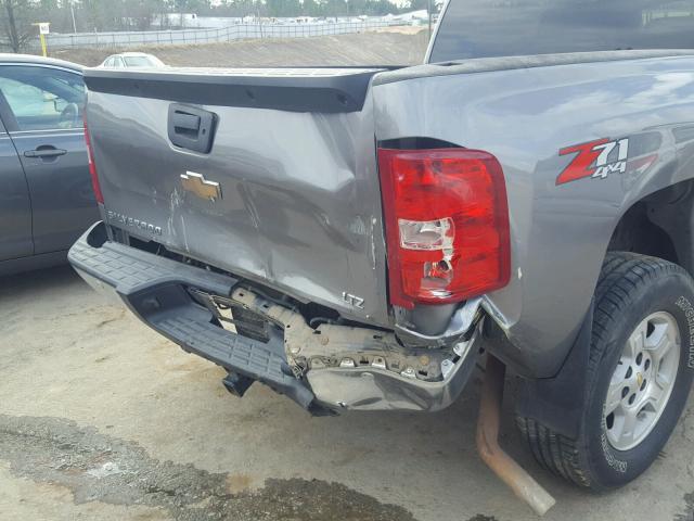 2GCEK13M571580753 - 2007 CHEVROLET SILVERADO GRAY photo 9