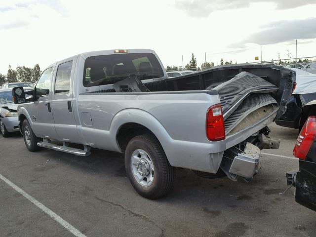 1FT7W2AT3CEB67624 - 2012 FORD F250 SUPER SILVER photo 3