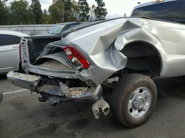 1FT7W2AT3CEB67624 - 2012 FORD F250 SUPER SILVER photo 9