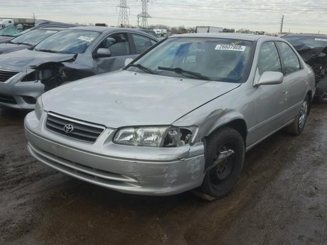 4T1BF22K41U117782 - 2001 TOYOTA CAMRY LE SILVER photo 2