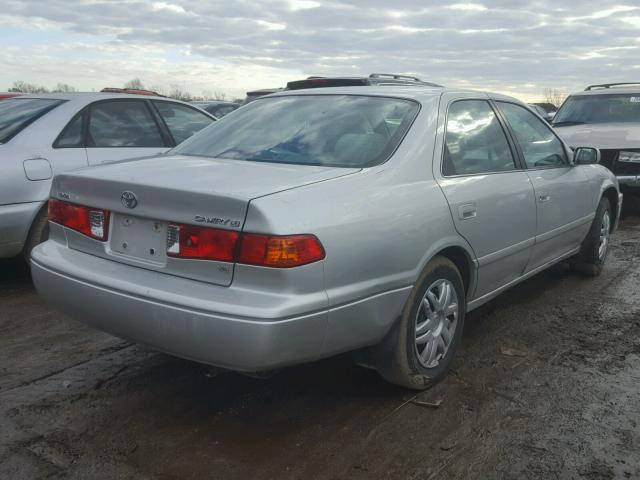 4T1BF22K41U117782 - 2001 TOYOTA CAMRY LE SILVER photo 4