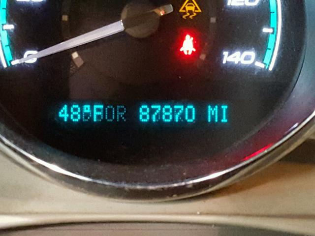 1G1ZB5EB6AF269457 - 2010 CHEVROLET MALIBU LS შავი ფოტო 8