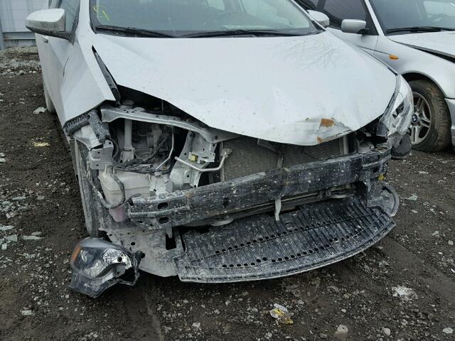 2T1BURHE3EC042788 - 2014 TOYOTA COROLLA L SILVER photo 9