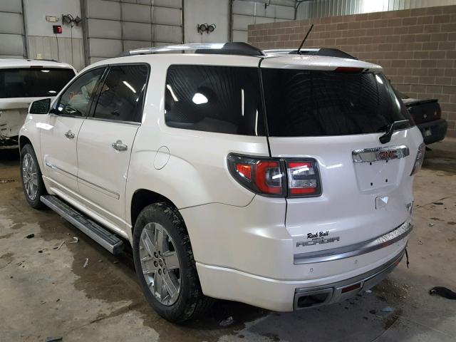 1GKKVTKD5FJ186878 - 2015 GMC ACADIA DEN WHITE photo 3