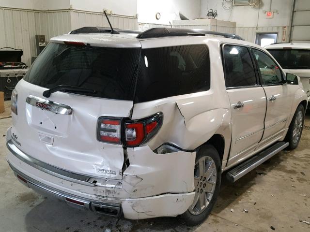 1GKKVTKD5FJ186878 - 2015 GMC ACADIA DEN WHITE photo 4