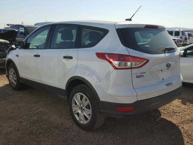 1FMCU0F7XDUA40537 - 2013 FORD ESCAPE S WHITE photo 3