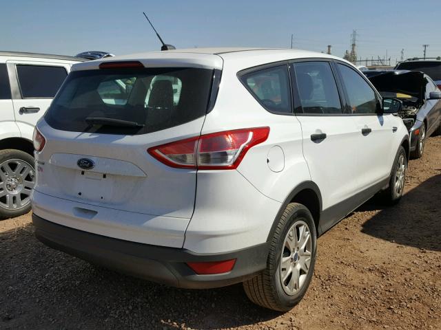 1FMCU0F7XDUA40537 - 2013 FORD ESCAPE S WHITE photo 4