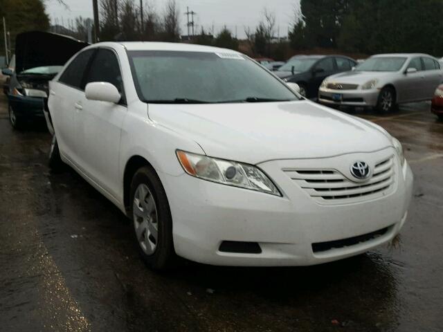 4T1BE46K68U790527 - 2008 TOYOTA CAMRY CE WHITE photo 1