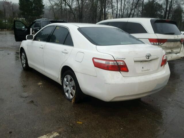 4T1BE46K68U790527 - 2008 TOYOTA CAMRY CE WHITE photo 3