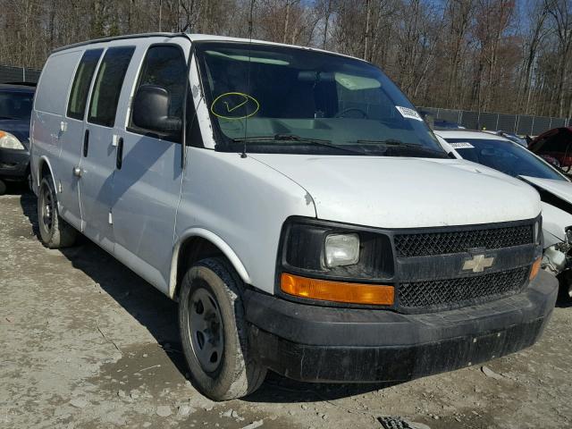 1GCFG15X771146966 - 2007 CHEVROLET EXPRESS G1 WHITE photo 1