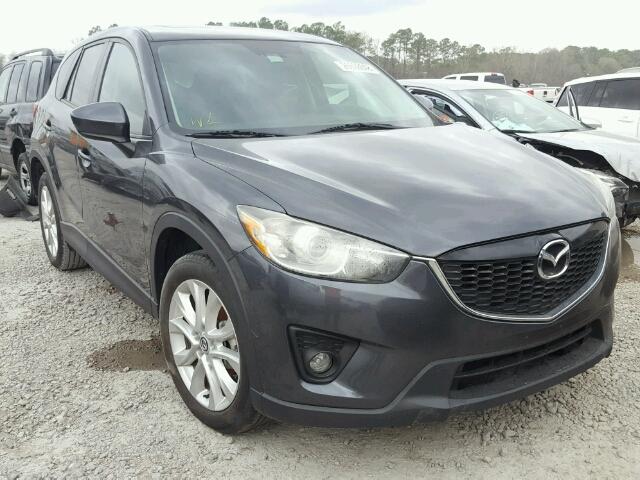 JM3KE2DY1E0361323 - 2014 MAZDA CX-5 GT GRAY photo 1