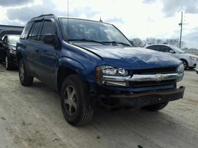 1GNDS13S652200513 - 2005 CHEVROLET TRAILBLAZE BLUE photo 1