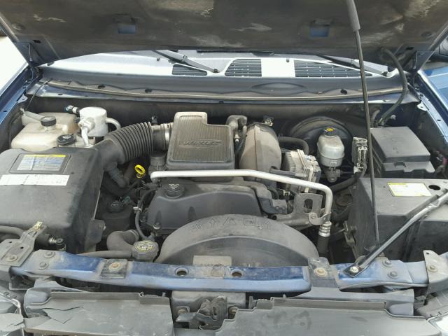 1GNDS13S652200513 - 2005 CHEVROLET TRAILBLAZE BLUE photo 7