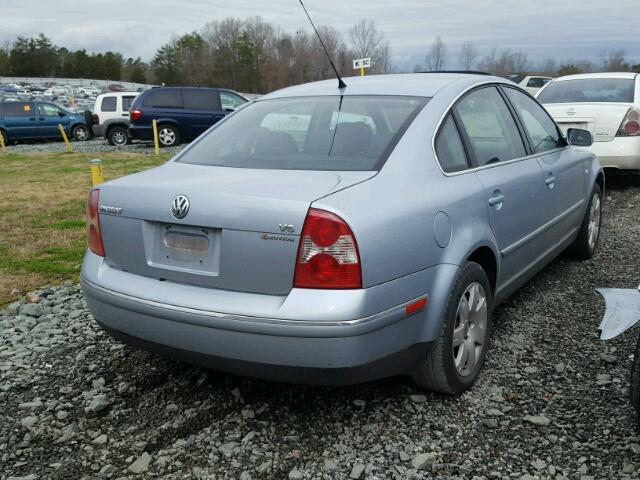 WVWTH63B53P386352 - 2003 VOLKSWAGEN PASSAT GLX 蓝色 照片 4